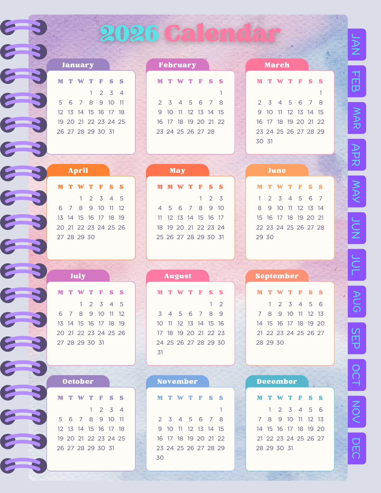 Digital Notebook Planner: Coffee & Lipstick (DIGITAL PRODUCT)