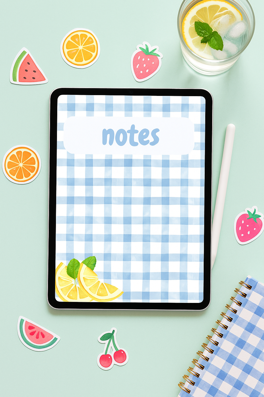 Digital Notebook Lemon for Ipad (DIGITAL PRODUCT)