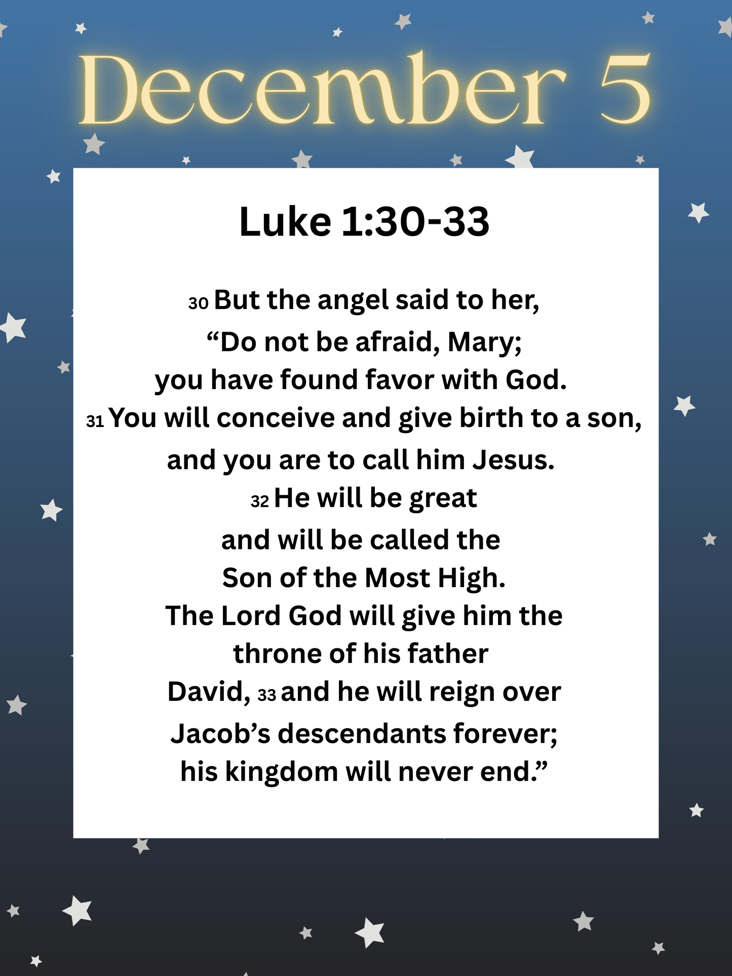 Journey to the Manger - Digital Advent Calendar - Christmas Countdown