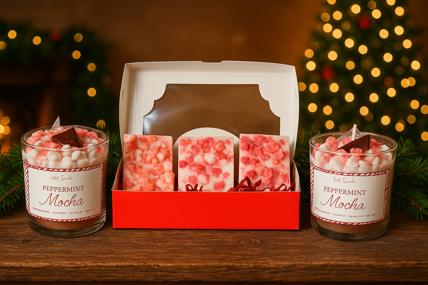 Peppermint Mocha Bark - Wax Melt