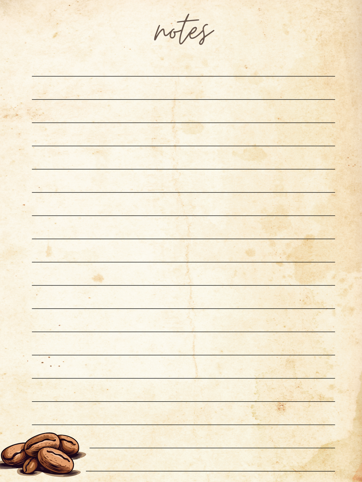 Digital Notebook Planner: Coffee & Lashes (DIGITAL PRODUCT)