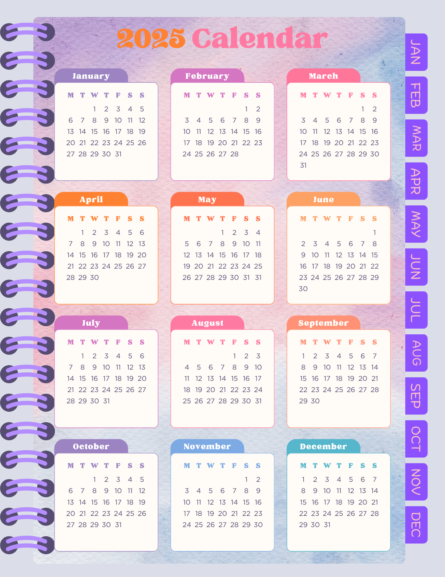 Digital Notebook Planner: Coffee & Lipstick (DIGITAL PRODUCT)