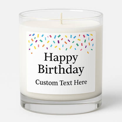 Create a Custom Scented Candle - Make Your Own Personalized Jar Candle and Label