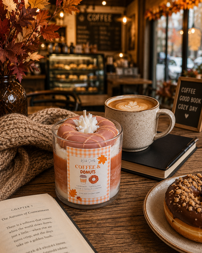 Coffee & Donuts Candle