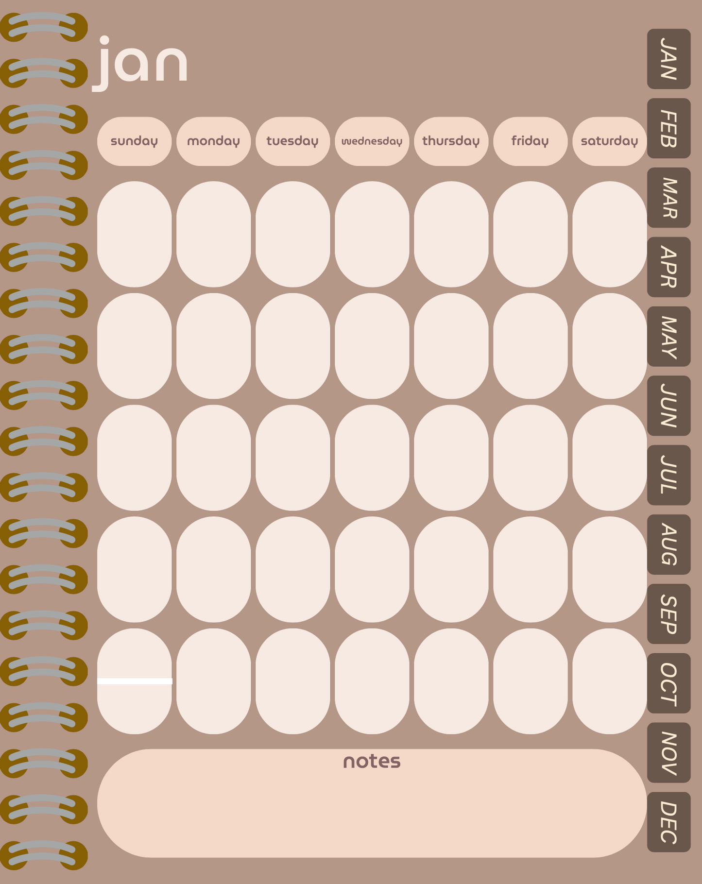Digital Notebook Planner: Coffee & Lashes (DIGITAL PRODUCT)