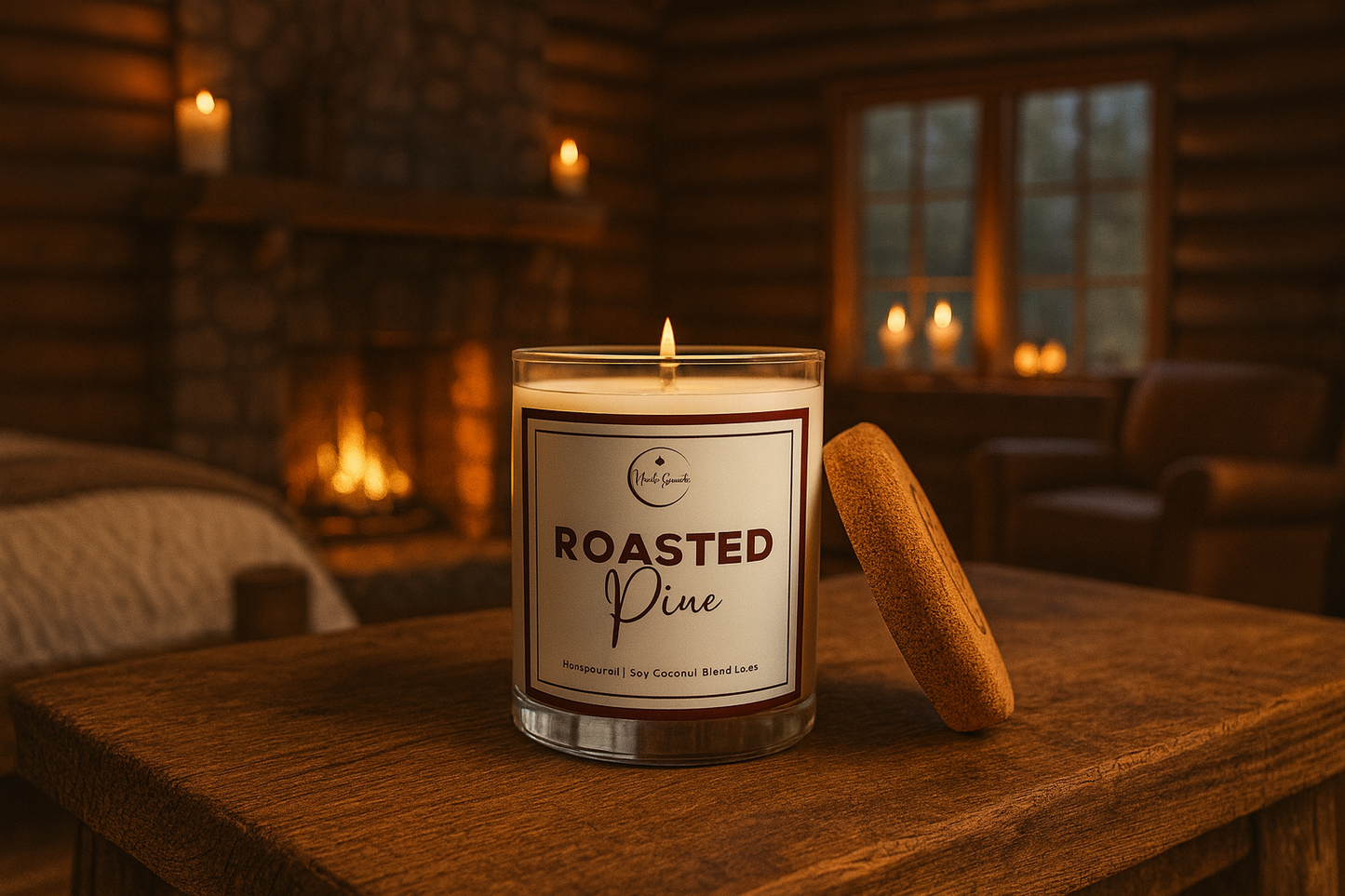 Roasted Pine - Soy Wax Candle
