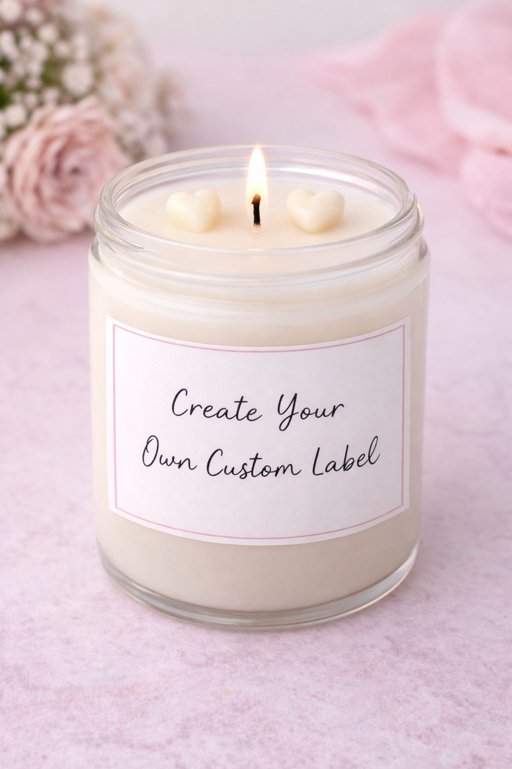 Custom Mother's Day Candle - Make Your Own Personalized 9oz Jar Candle and Label