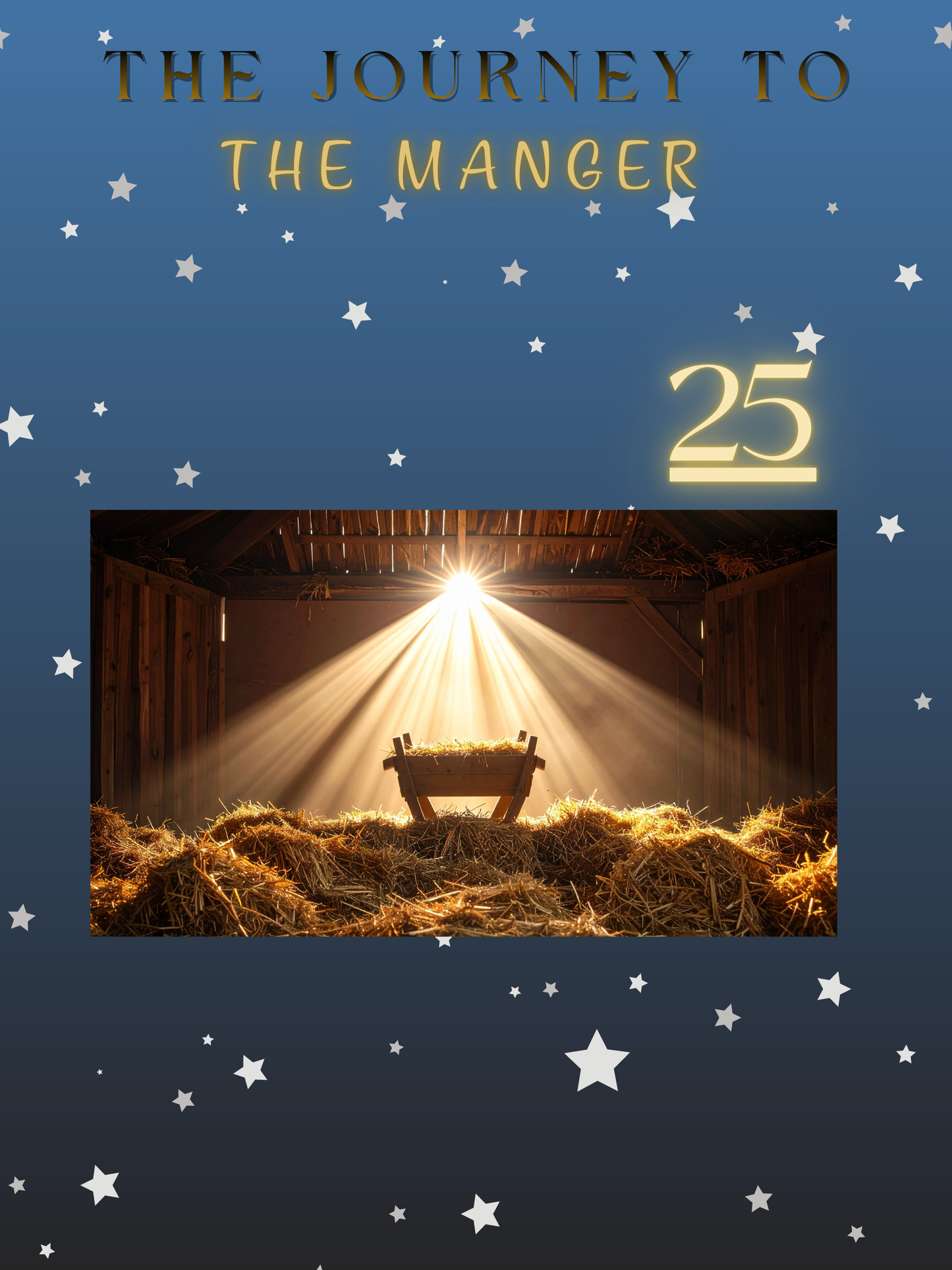 Journey to the Manger - Digital Advent Calendar - Christmas Countdown