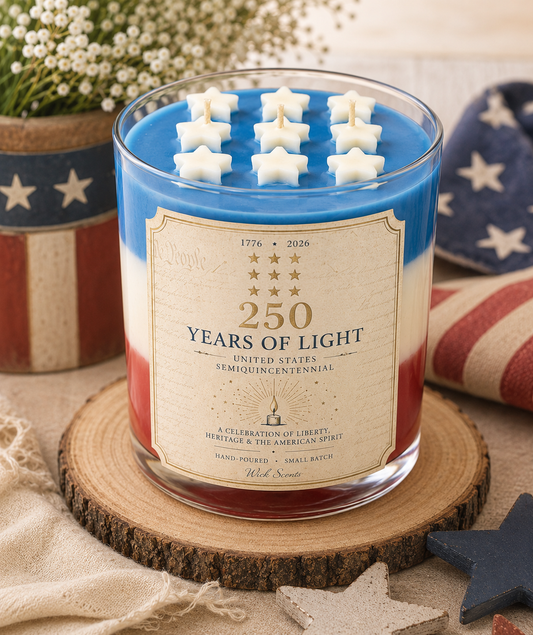 4th of July Commemorative Candle