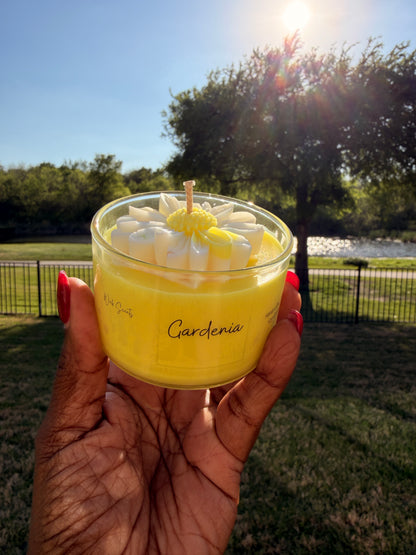 Spring Flower Candles