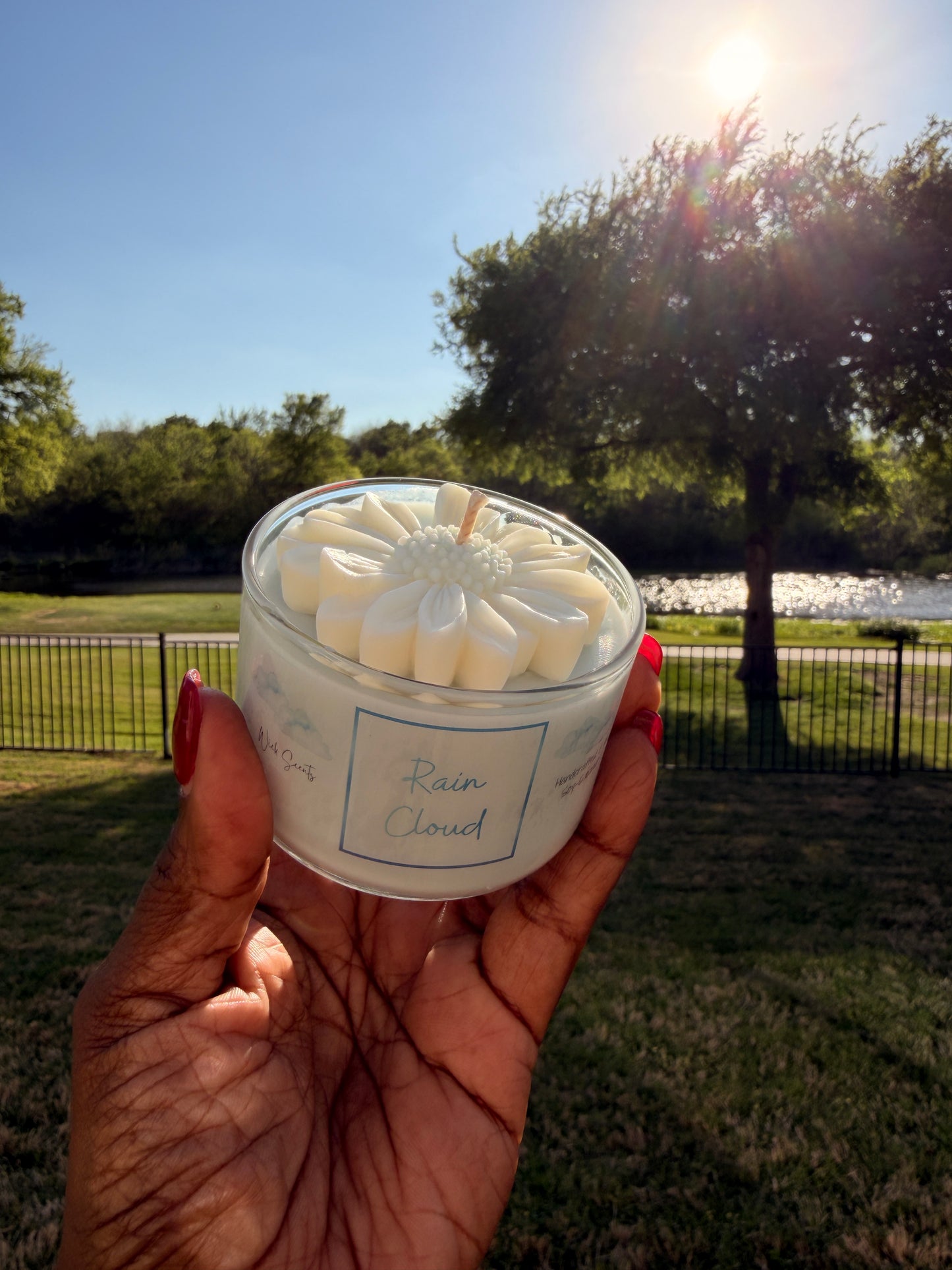 Spring Flower Candles