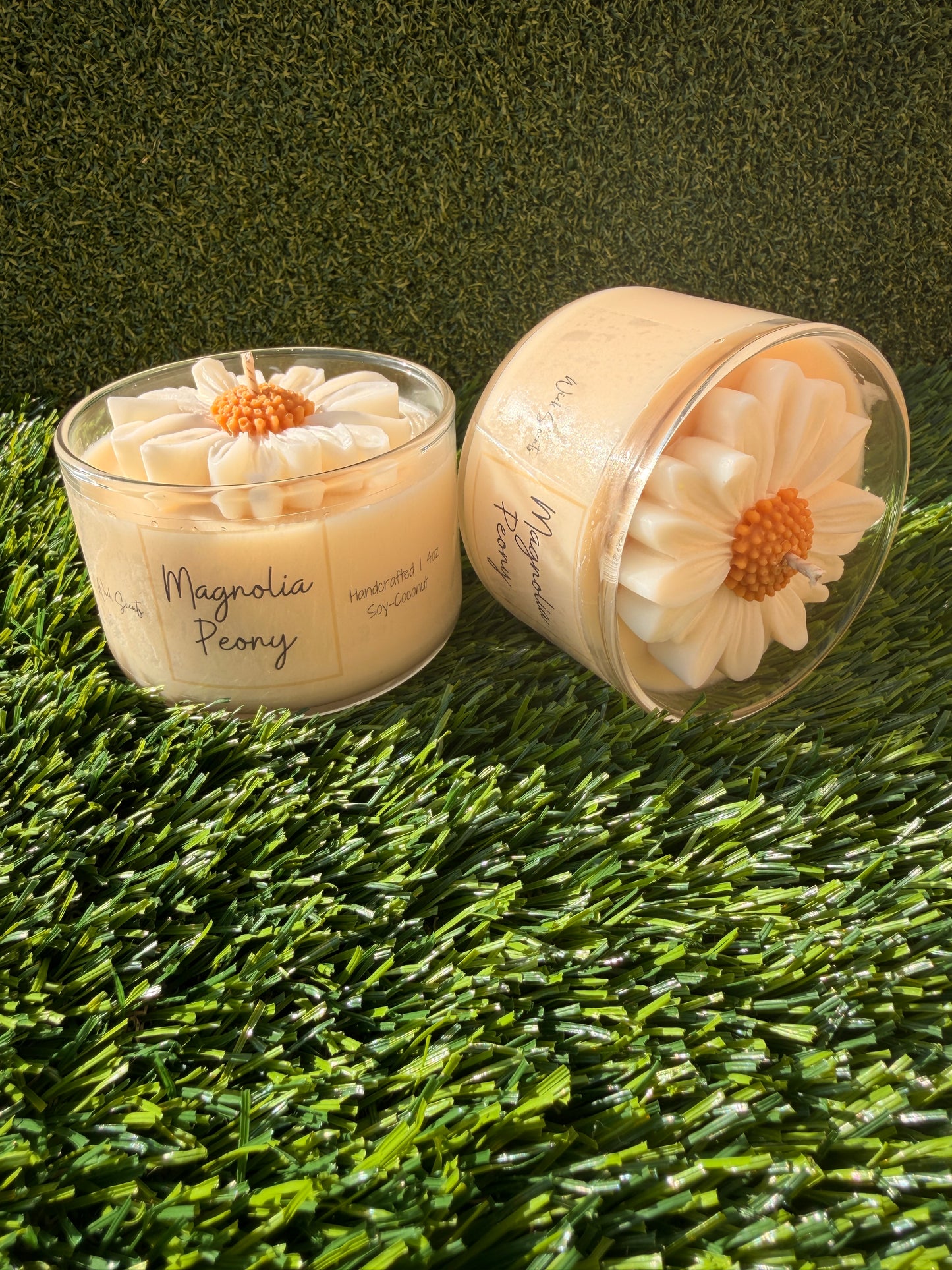 Spring Flower Candles