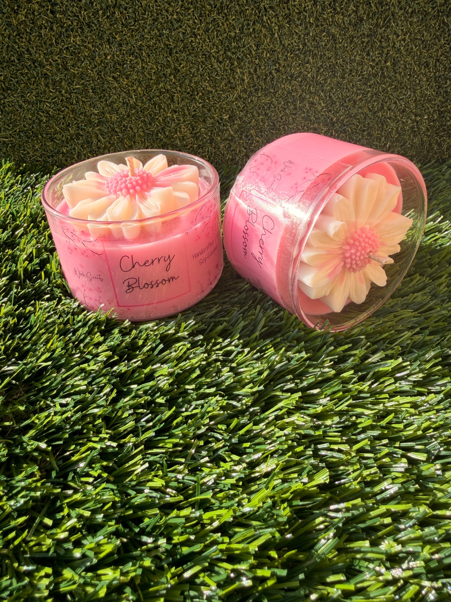 Spring Flower Candles
