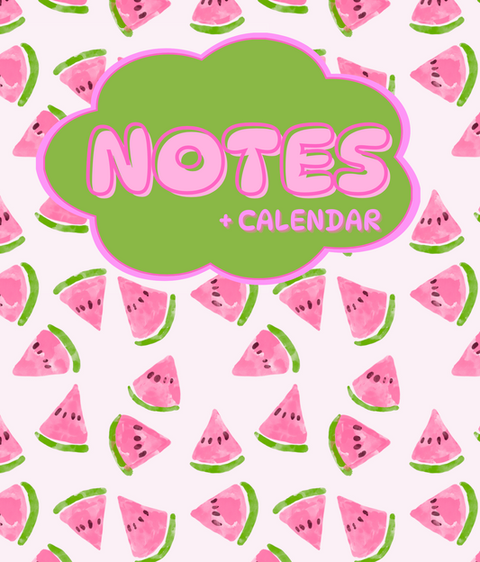 Digital Notebook Watermelon for Ipad (DIGITAL PRODUCT)