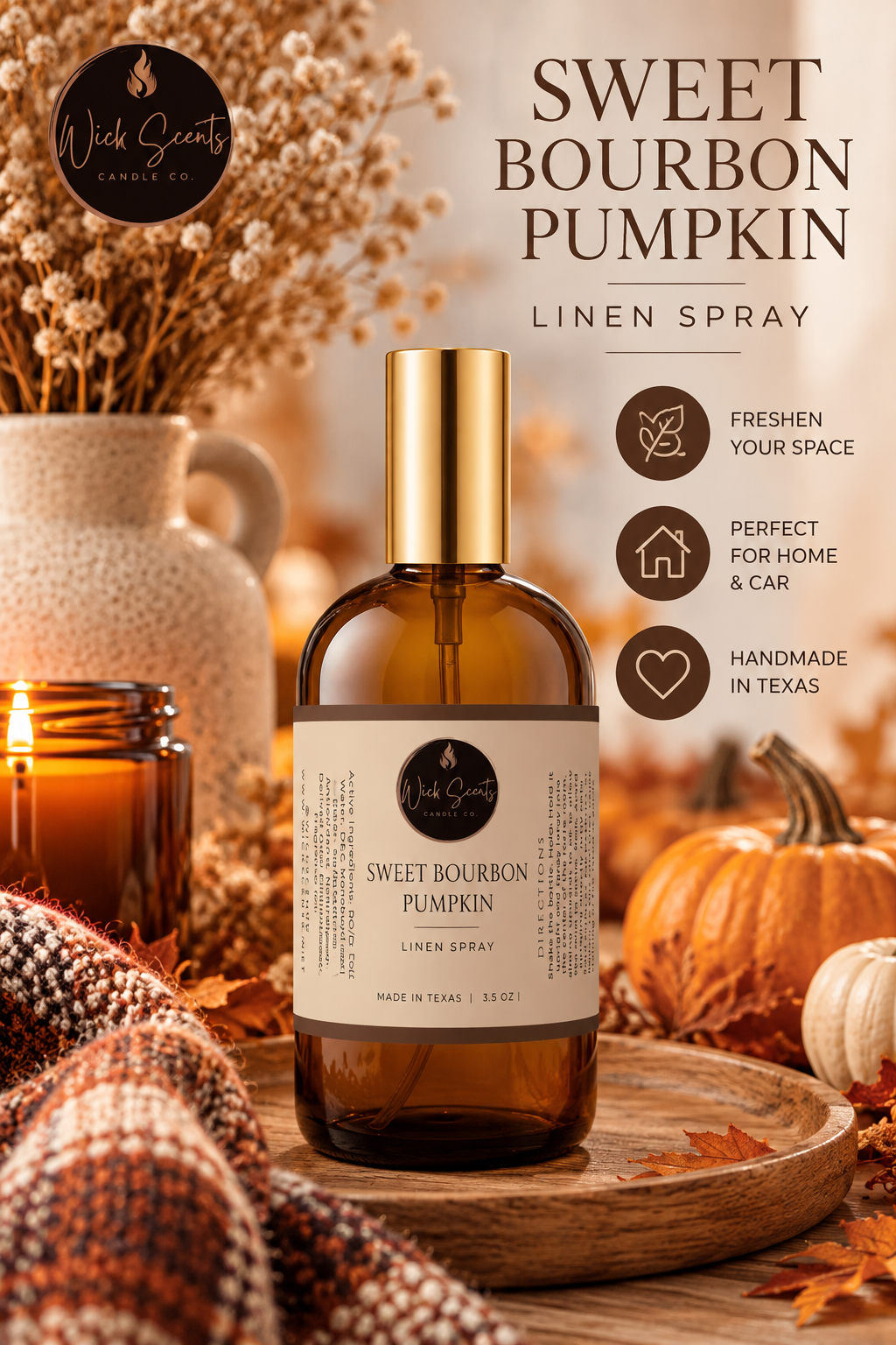 Autumn Linen &  Room Sprays