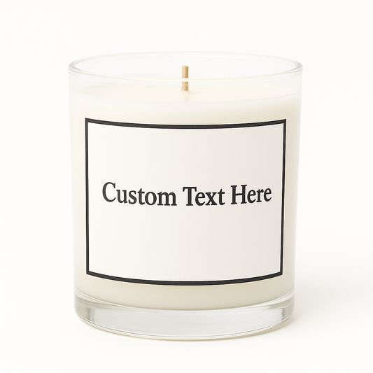 Create a Custom Scented 9oz Candle - Make Your Own Personalized Jar Candle and Label