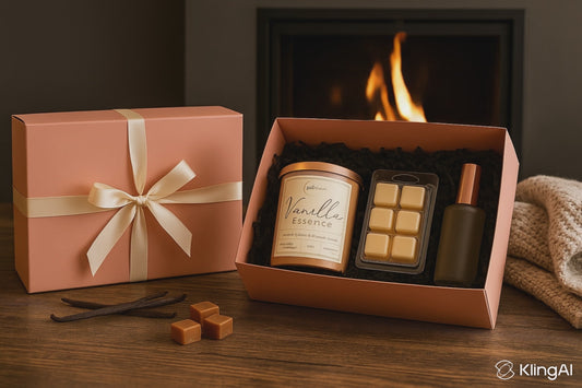 Vanilla Essence Gift Box- Wick Scents Signature Scent