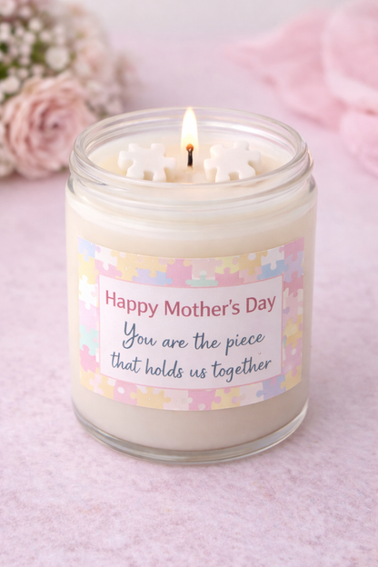 Custom Mother's Day Candle - Make Your Own Personalized 9oz Jar Candle and Label
